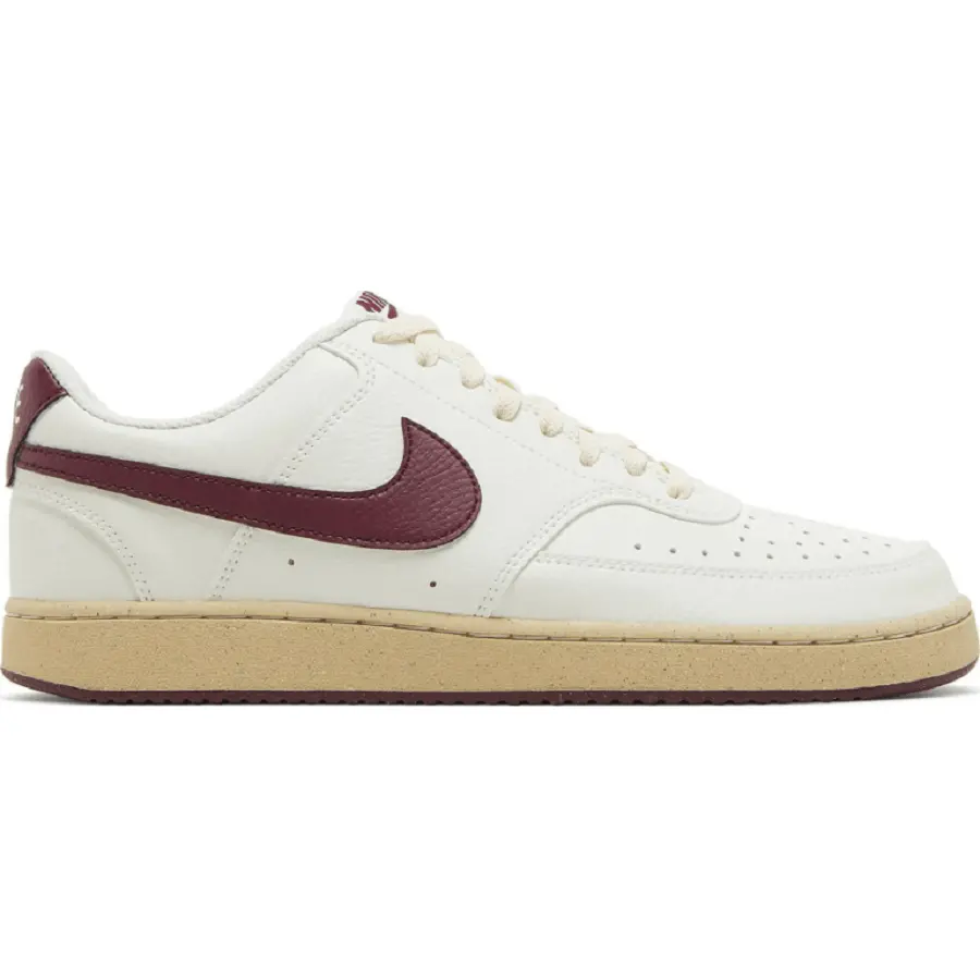 Giày Nike Court Vision Low Next Nature ‘Sail Dark Beetroot’ FB8942-133