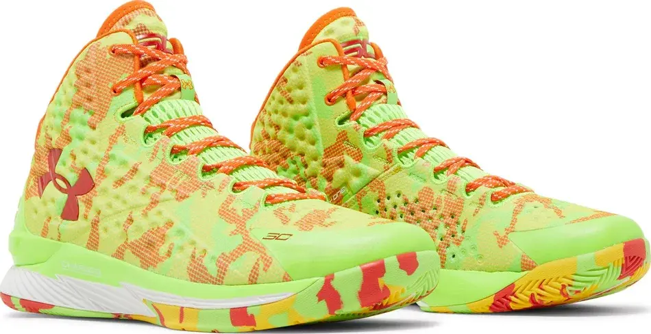 Giày Under Armour Sour Patch Kids x Curry 1 Retro 'Candy Reign' 2022 3026196-300 - Ảnh 3
