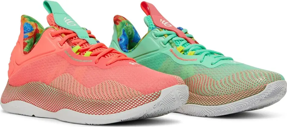 Alternative view of Giày Under Armour Sour Patch Kids x Curry 'Blitz Red' 3025637-600
