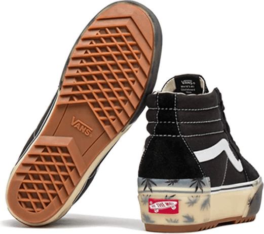 Giày Vans Sk8-Hi Stacked LX 'Palm Black' VN0A4U4DXA5 - Ảnh 3