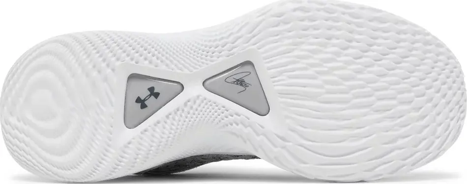 Giày Under Armour Curry Flow 9 Team 'White Mod Grey' 3025631-102 - Ảnh 6