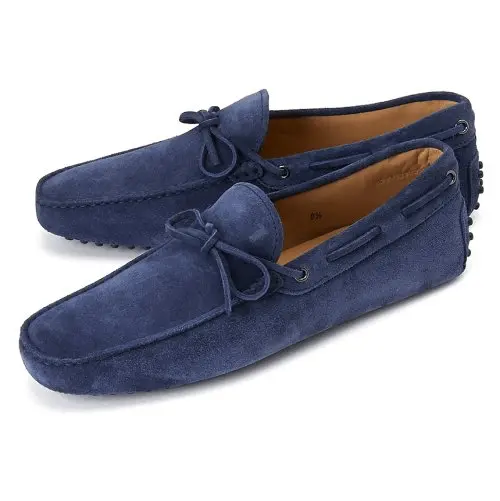Giày Tod’s BLUE SUEDE LOAFERS XXM0GW05470RE0U820 - Ảnh 5