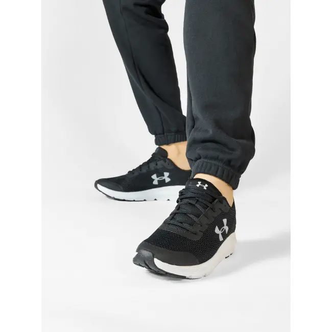 Alternative view of Giày Under Armour Surge 2 'Black White' 3022595-001