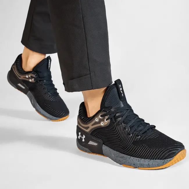 Giày Under Armour HOVR Apex 2 'Black Pitch Grey' 3023007-001 - Ảnh 3