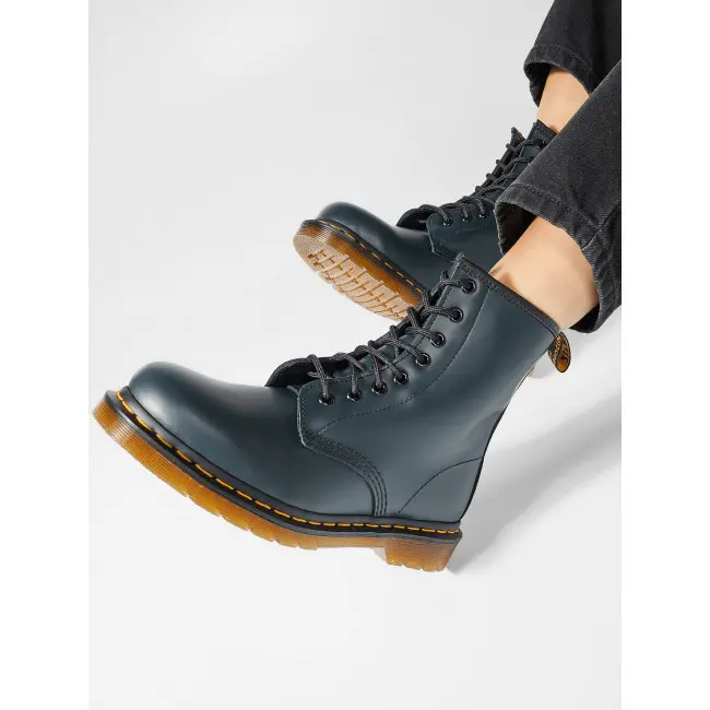 Giày Dr. Martens 1460 8 Eye Navy Smooth Boots 11822411 - Ảnh 3