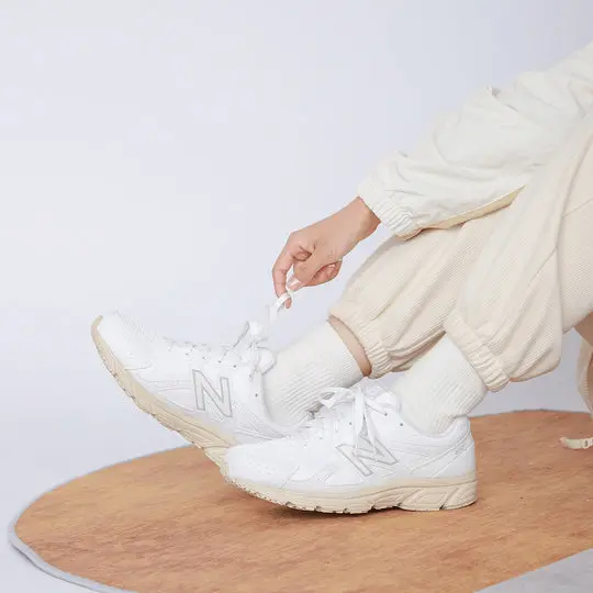 Giày New Balance 480 'White' W480WL5 - Ảnh 4