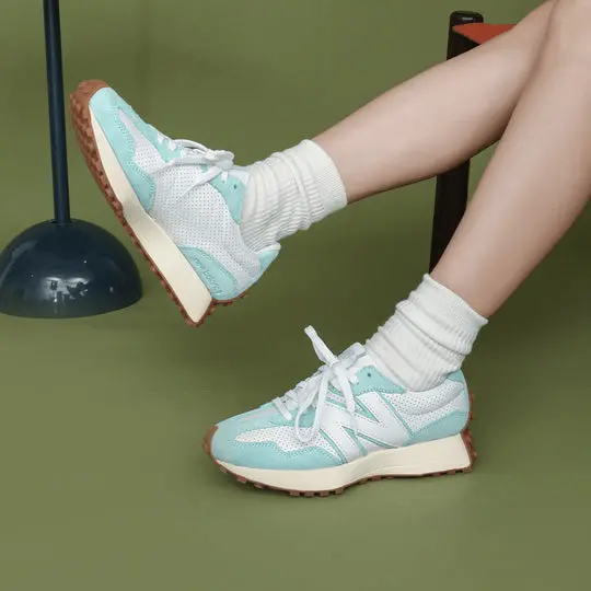 Giày New Balance 327 'Primary Pack - White Mint' MS327PP - Ảnh 3