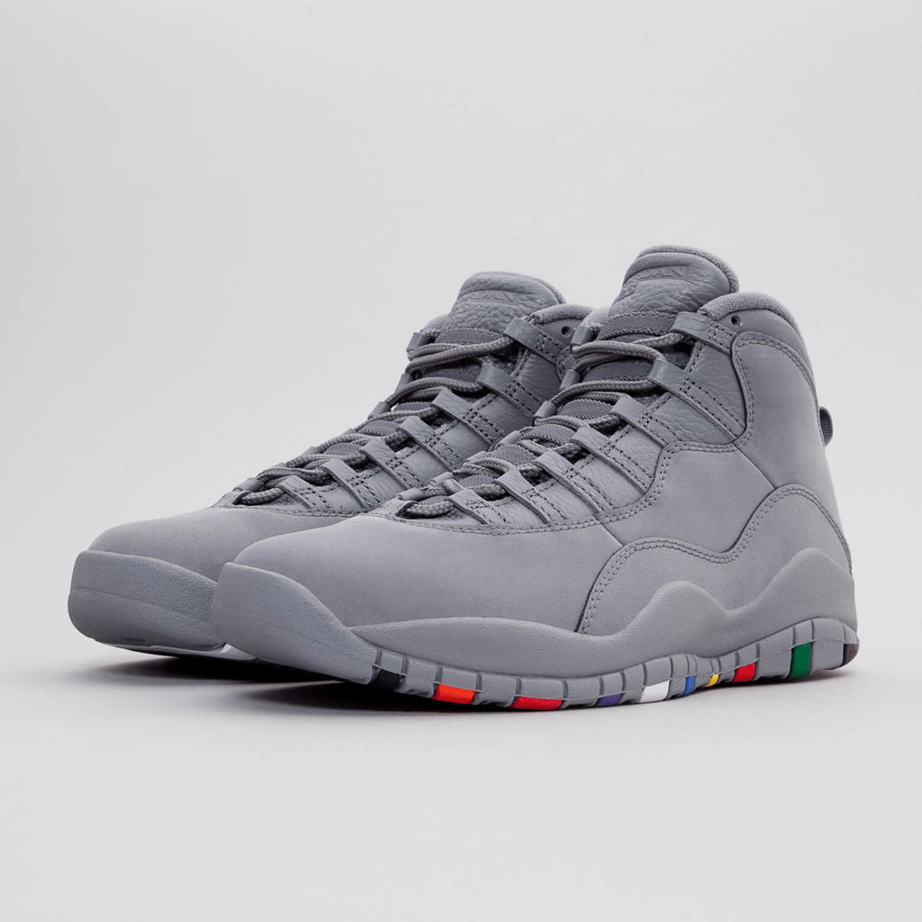 Giày Nike Air Jordan 10 Retro 'Cool Grey' 2018 310805-022 - Ảnh 5