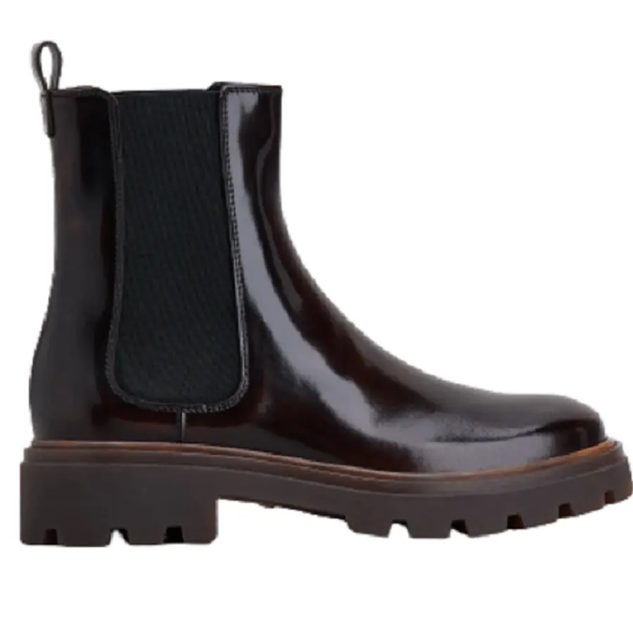 Giày Tod’s Ankle Boots In Leather Burgundy XXW08D0EA10AKTR810