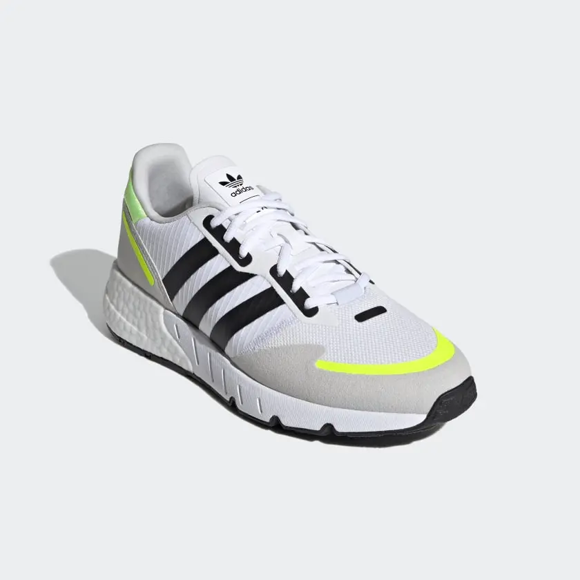 Giày Adidas ZX 1K Boost 'White Solar Yellow' H69037 - Ảnh 5