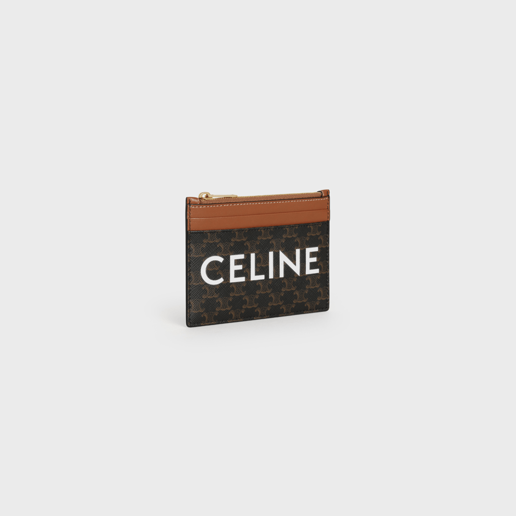 Túi Celine Zipped Lambskin With 'Celine Print' 10F672CQ6-04LU - Ảnh 5