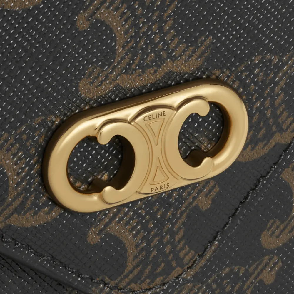 Alternative view of Túi Celine Maillon Triomphe Wallet On Chain In Triomphe Canvas 10F822CZT-04LU