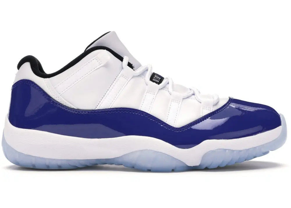 Giày Nike Air Jordan 11 Retro Low White 'Concord' AH7860-100