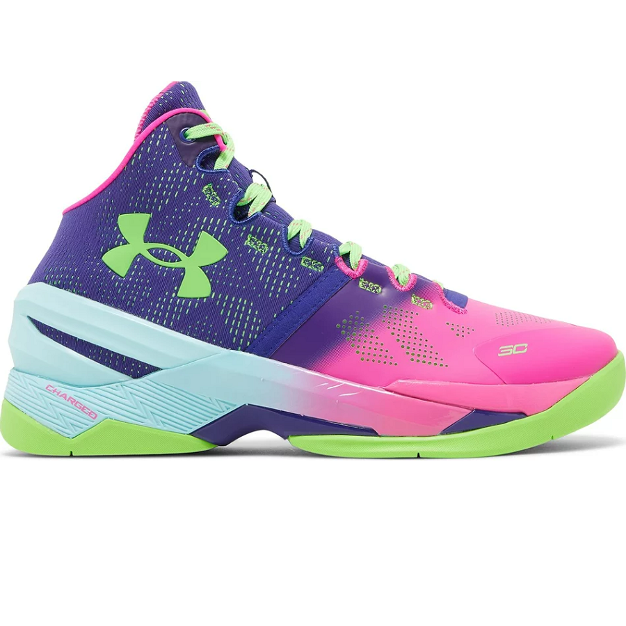 Giày Under Armour MCurry 2 Retro 'Northern Lights' 2022 3026052-600