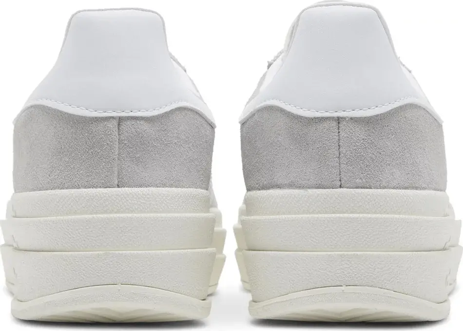 Giày Adidas Gazelle Bold 'Grey White' HQ6893 - Ảnh 7