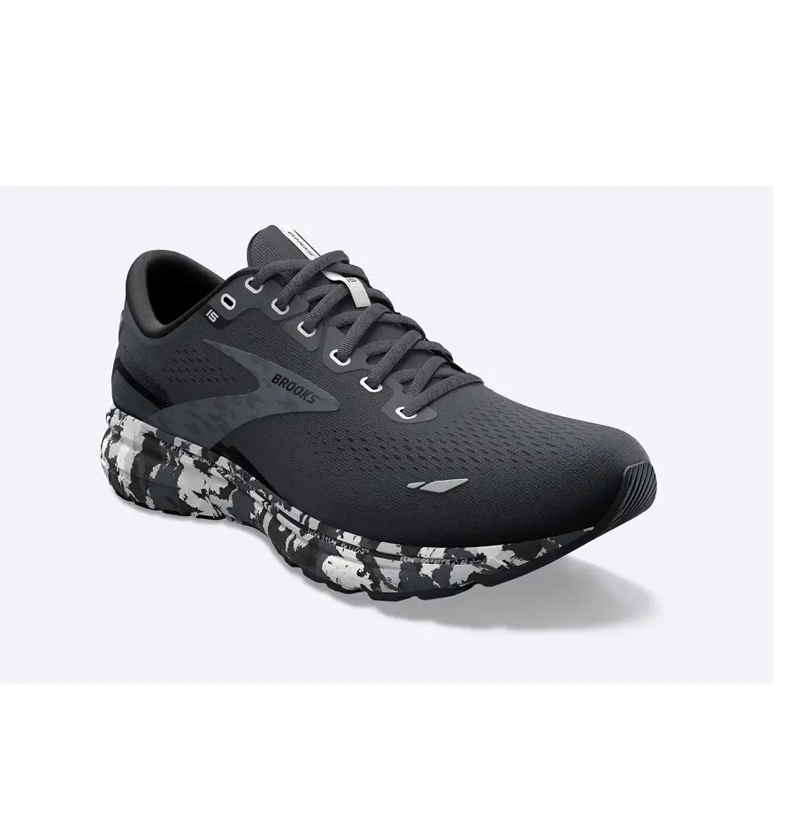 Giày Brooks Ebony Black Oyster Ghost 15 110393-004 - Ảnh 5