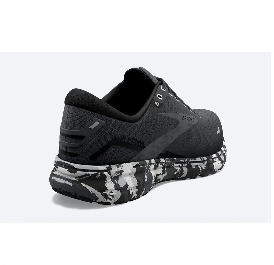 Giày Brooks Ebony Black Oyster Ghost 15 110393-004 - Ảnh 3