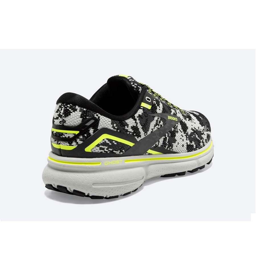 Giày Brooks Ghost 15 Black Ebony Nightlife 110393-029 - Ảnh 4