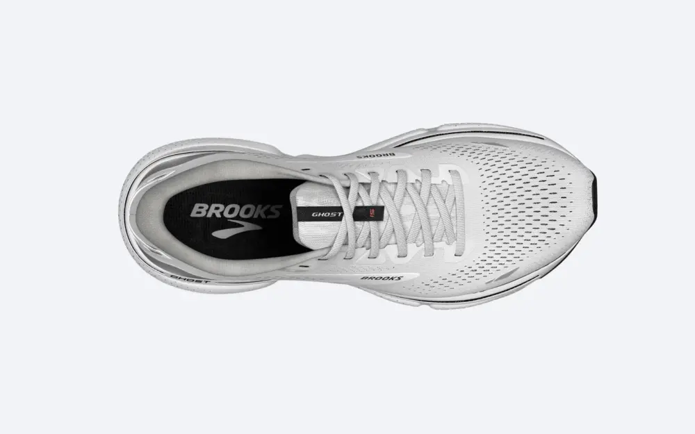 Alternative view of Giày Brooks Ghost 15 white black flame 110393-184