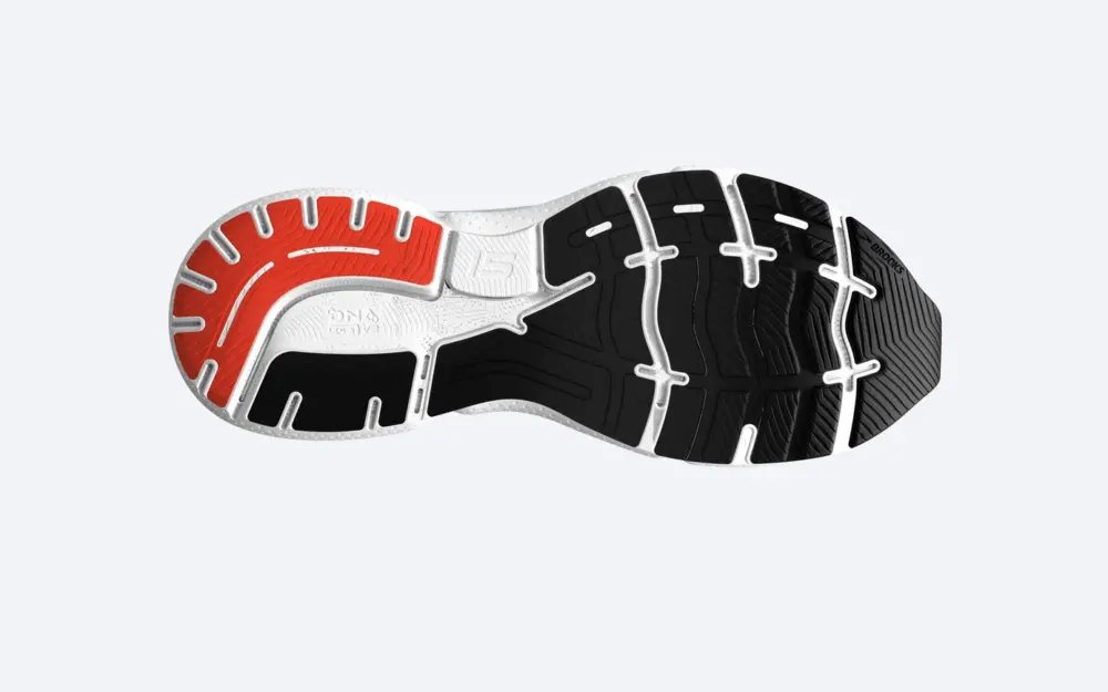Giày Brooks Ghost 15 white black flame 110393-184 - Ảnh 6