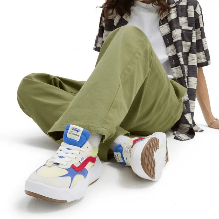 Giày Vans UltraRange Neo VR3 'Beige Blue Red' VN000BCEBJW - Ảnh 5