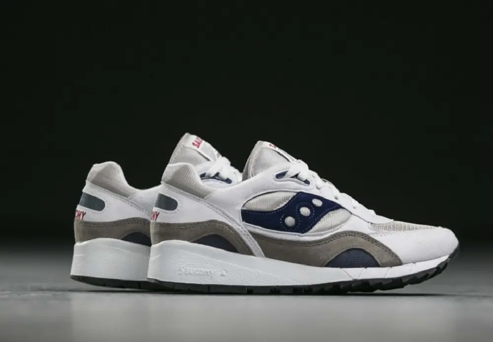 Giày Saucony Shadow 6000 'White Grey' S70441-1 - Ảnh 4