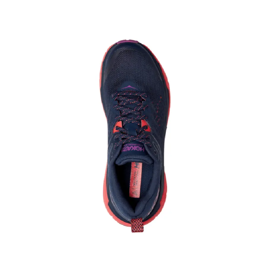Giày Hoka Challenger Atr 6 Black Hot Coral 1106512-BIHC - Ảnh 4
