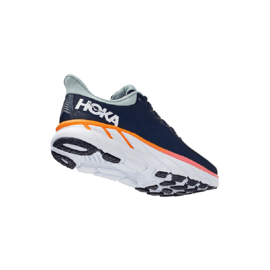 Giày Hoka Clifton 7 Blue Haze Orange 1110509-BIBH - Ảnh 3