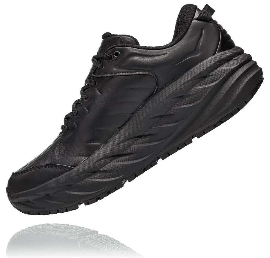 Giày Hoka Bondi Slip Resistant Black 1110520-BBLC - Ảnh 3
