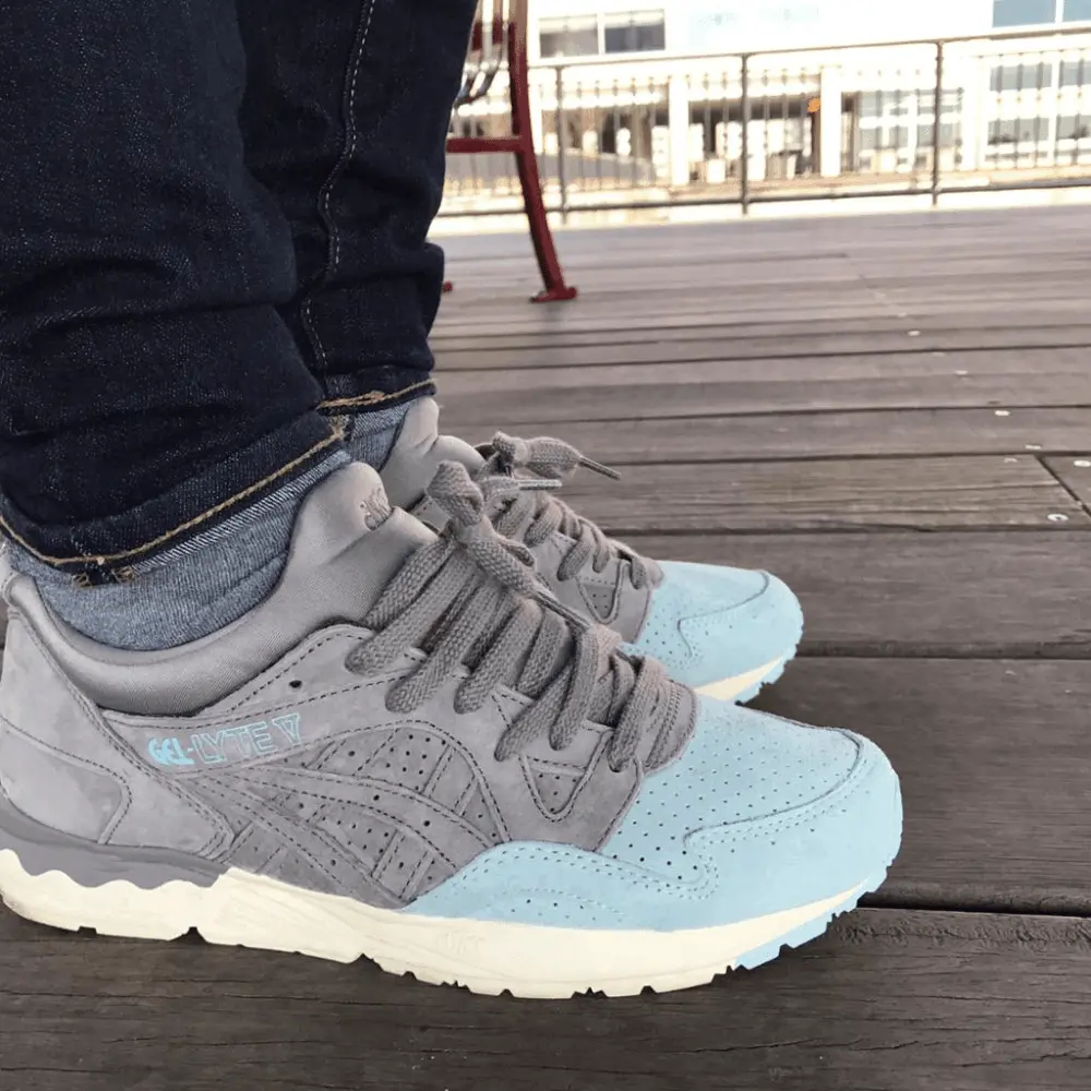Giày Asics Gel Lyte 5 Aluminum H737L 9696 - Ảnh 5