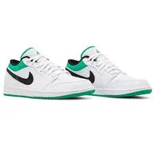 Alternative view of Giày Nike Air Jordan 1 Low 'White Lucky Green' 553558-129