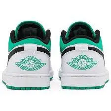 Giày Nike Air Jordan 1 Low 'White Lucky Green' 553558-129 - Ảnh 3