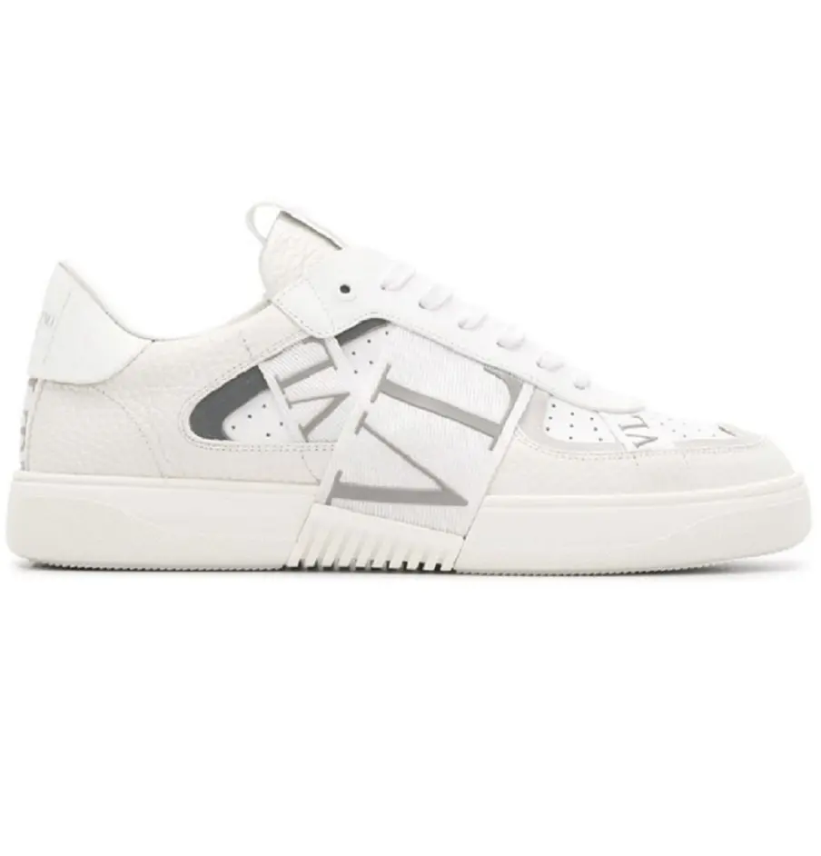 Giày Valentino Garavani Leather Vl7n Sneakers In White VY0S0C58WRQ22E