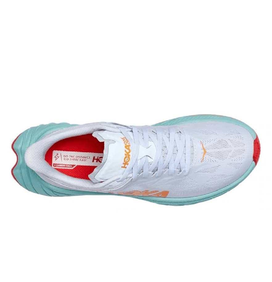 Giày Hoka One One Men’s Carbon X2 White Blazing Orange 1113526-WBOR - Ảnh 4