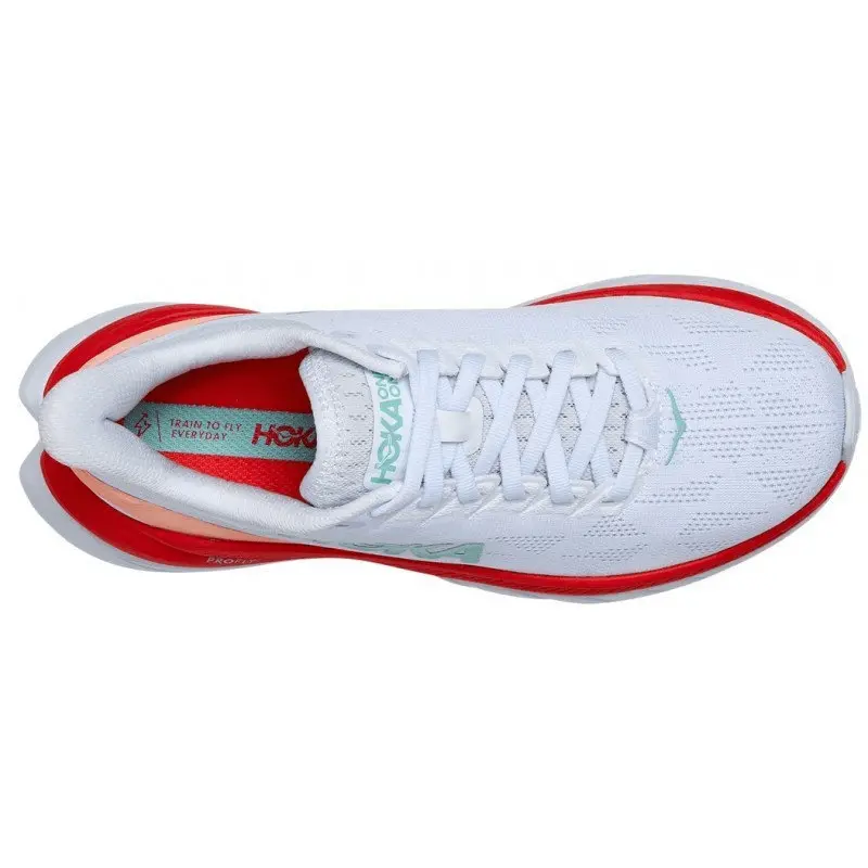 Giày Hoka Mach 4 'White Bright Orange' 1113529-WFS - Ảnh 3