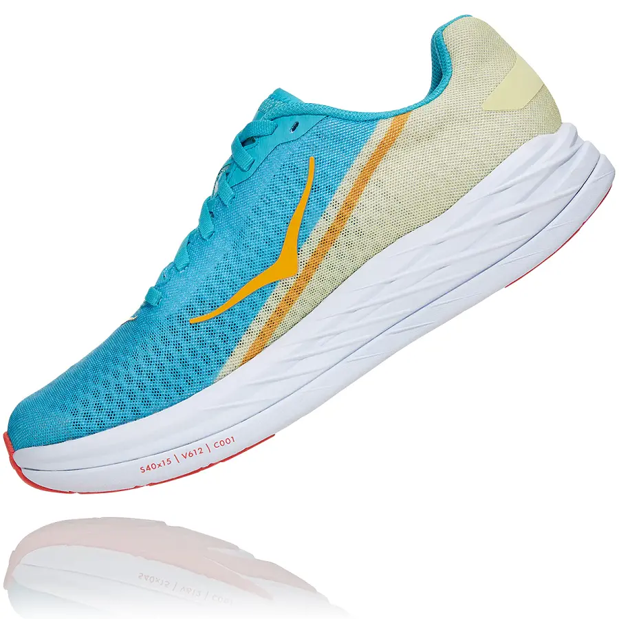 Giày Hoka One One Rocket X Scuba Blue 1113532-SBLGR - Ảnh 6