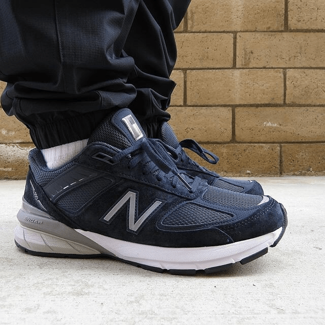 Giày New Balance 990v5 Made In USA ‘Navy’ M990NV5 - Ảnh 5
