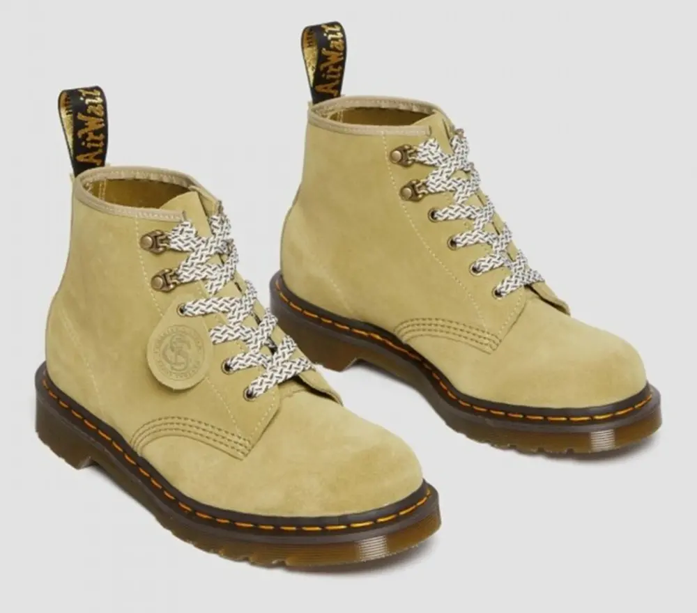 Giày Dr.Martens MIE 101 HDW 'Suede Green' 30586385 - Ảnh 4