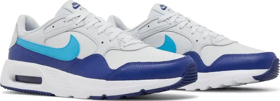 Giày Nike Air Max SC 'Pure Platinum Racer Blue' CW4555-012 - Ảnh 3