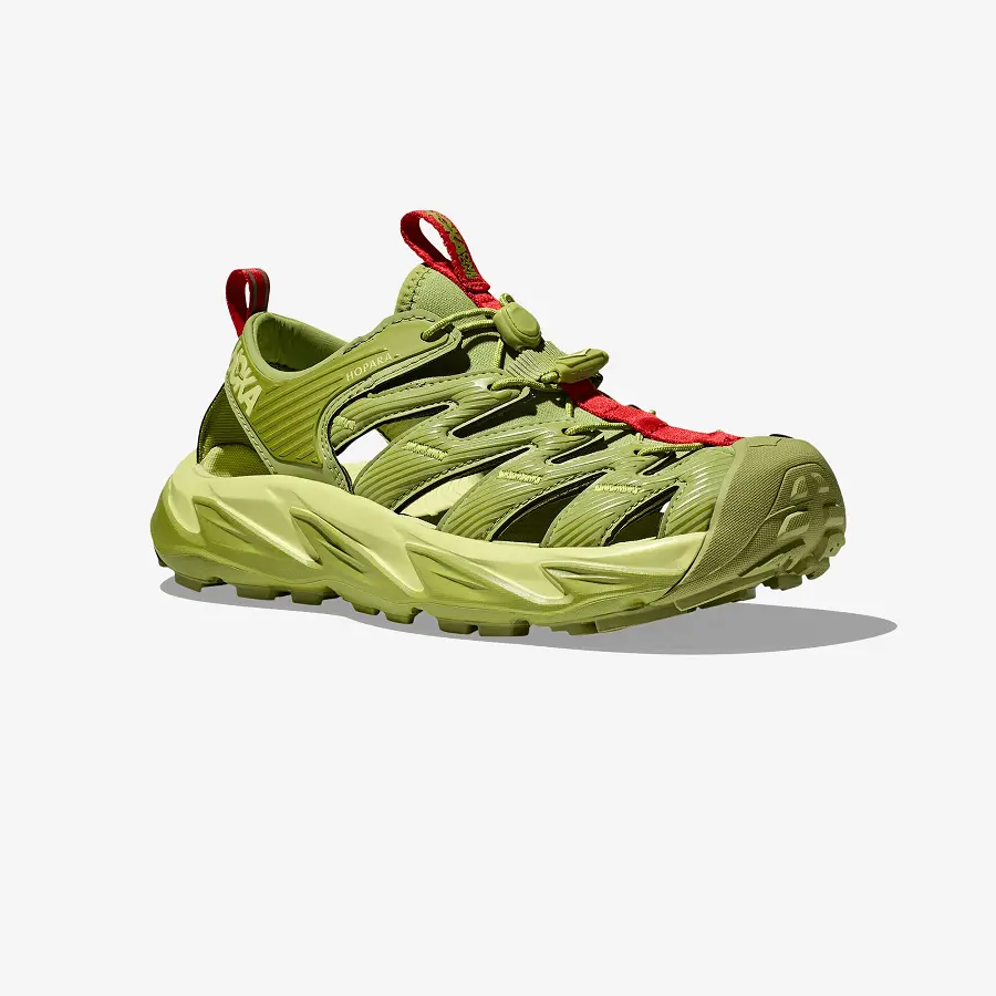 Giày Hoka One One Hopara Dark Citron Luminary Green 1123112-DCLG - Ảnh 5
