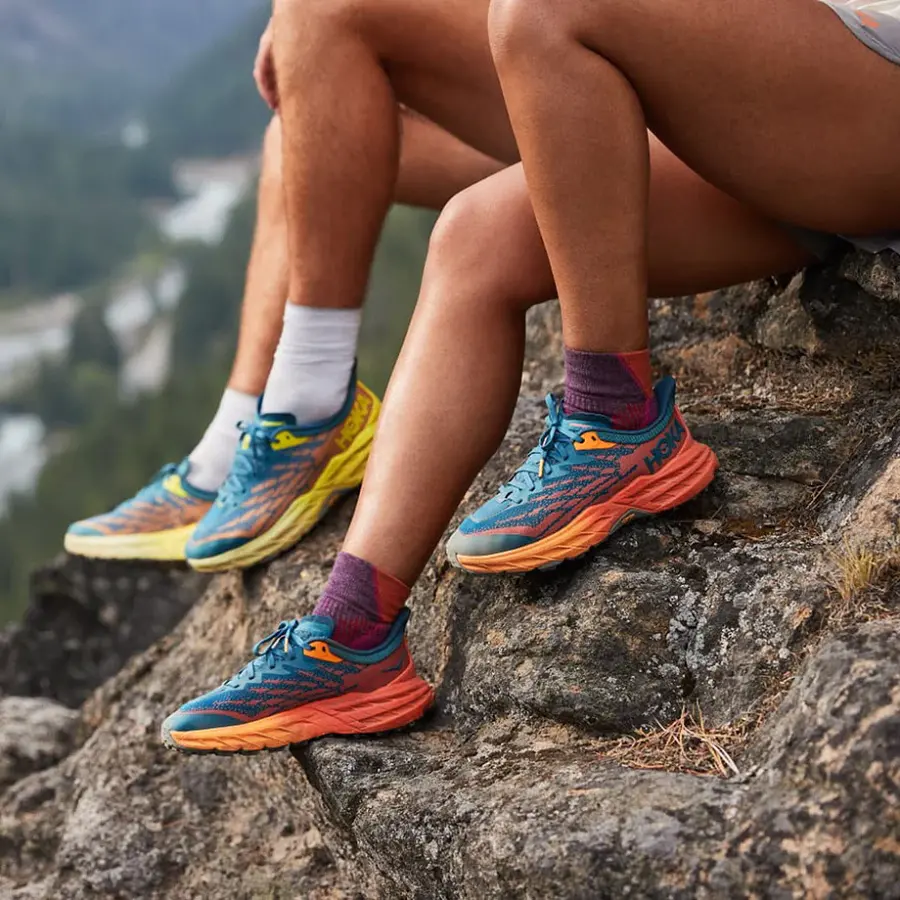 Giày Hoka One One Speedgoat 5 Blue Coral 1123158-BCCML - Ảnh 3