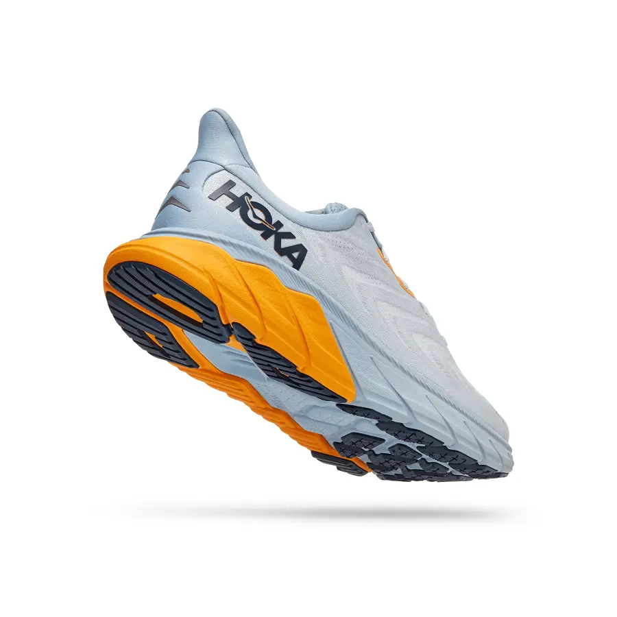Giày Hoka One One Arahi 6 Plein Air Blue Fog Orange 1123194-PABF - Ảnh 3