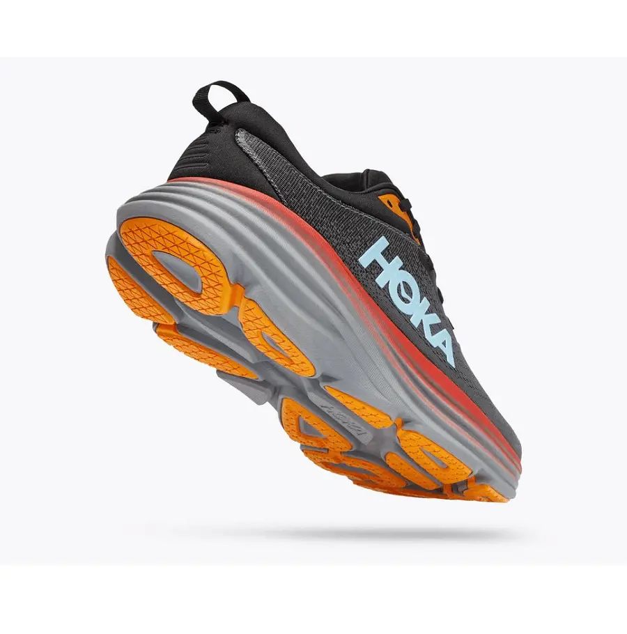 Alternative view of Giày Hoka One One Bondi 8 Wide Low Gray 1127953-ACTL