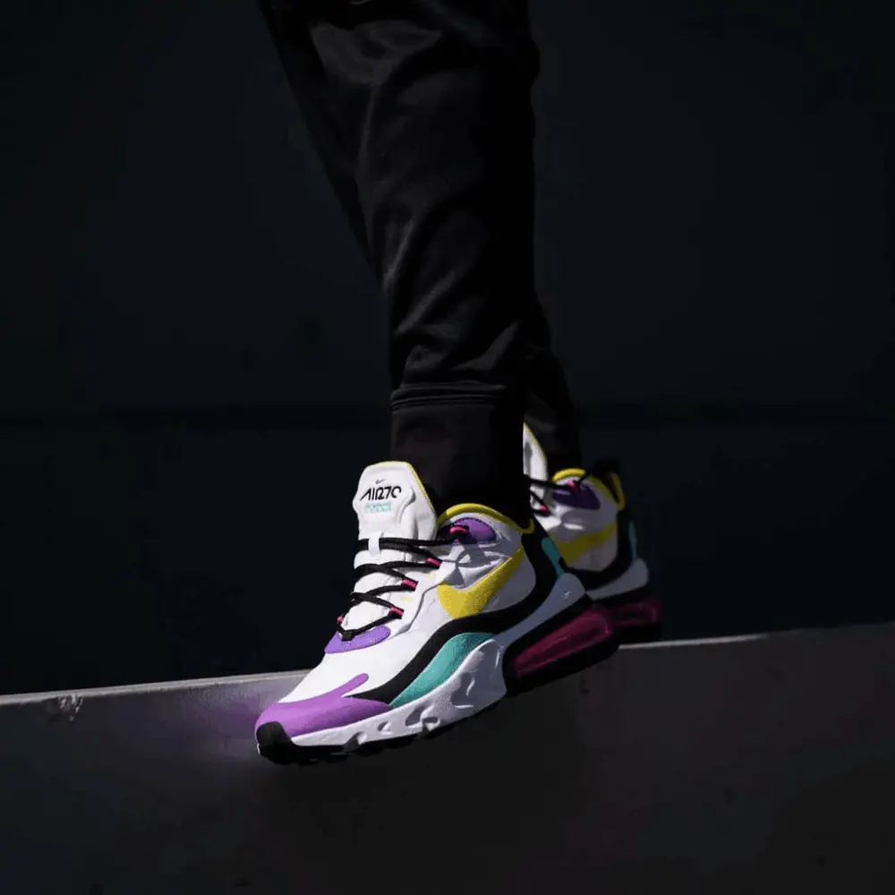 Giày Nike Air Max 270 React 'Bright Violet' AQ4971-101 - Ảnh 5