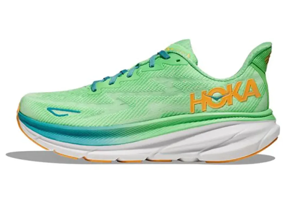 Giày Hoka Clifton 9 2E Wide Lemon Green 1132210-ZLGL - Ảnh 6