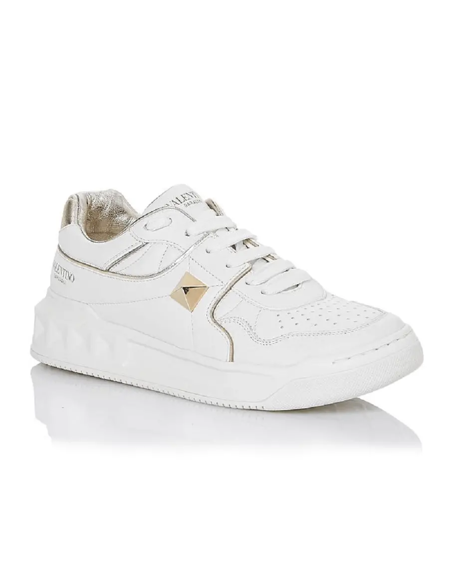 Giày Valentino Garavani One Stud Low-Top Sneaker 'Grey' 1Y2S0E71RUSL71 - Ảnh 5