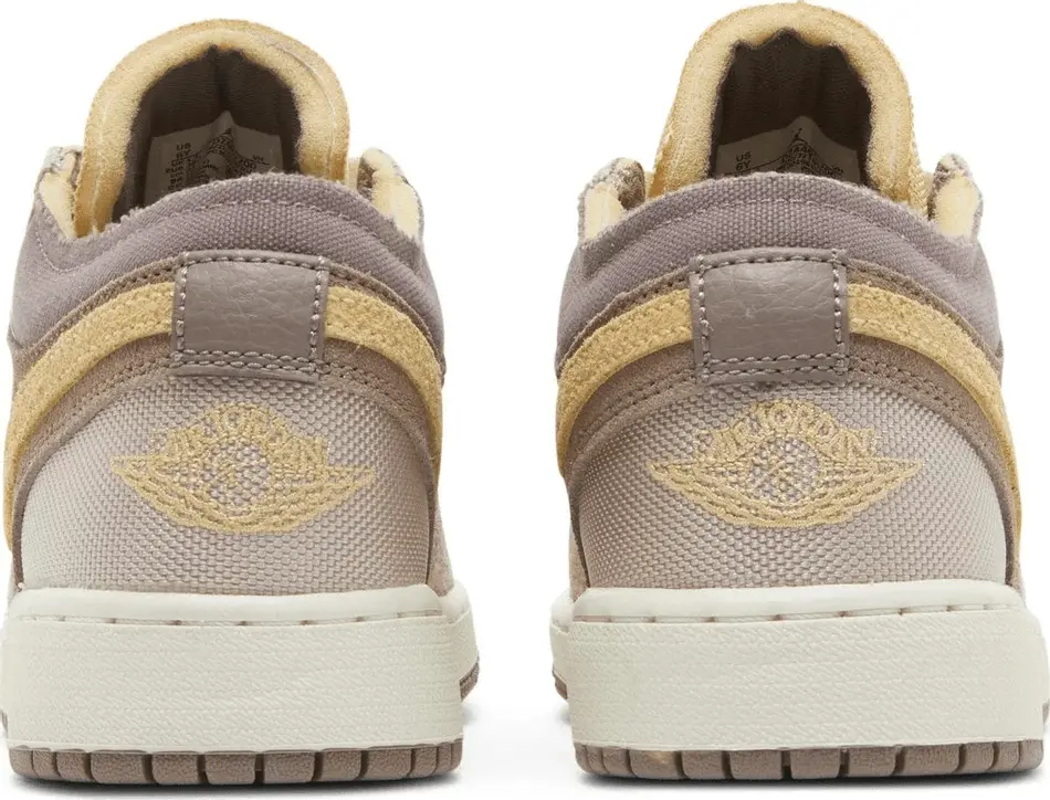 Giày Nike Air Jordan 1 Low SE Craft GS 'Inside Out - Taupe Haze' dz4465-200 - Ảnh 5