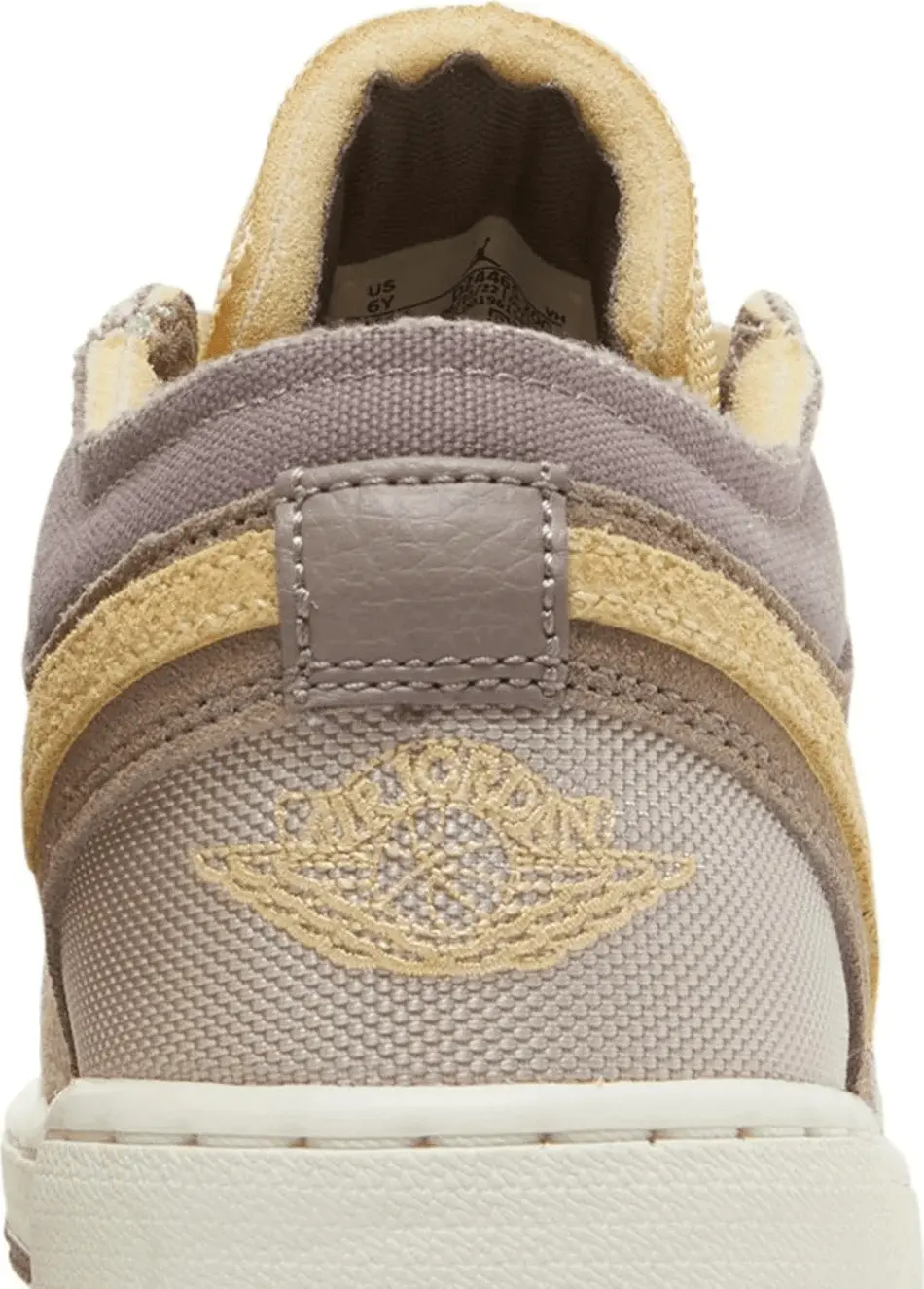 Giày Nike Air Jordan 1 Low SE Craft GS 'Inside Out - Taupe Haze' dz4465-200 - Ảnh 4