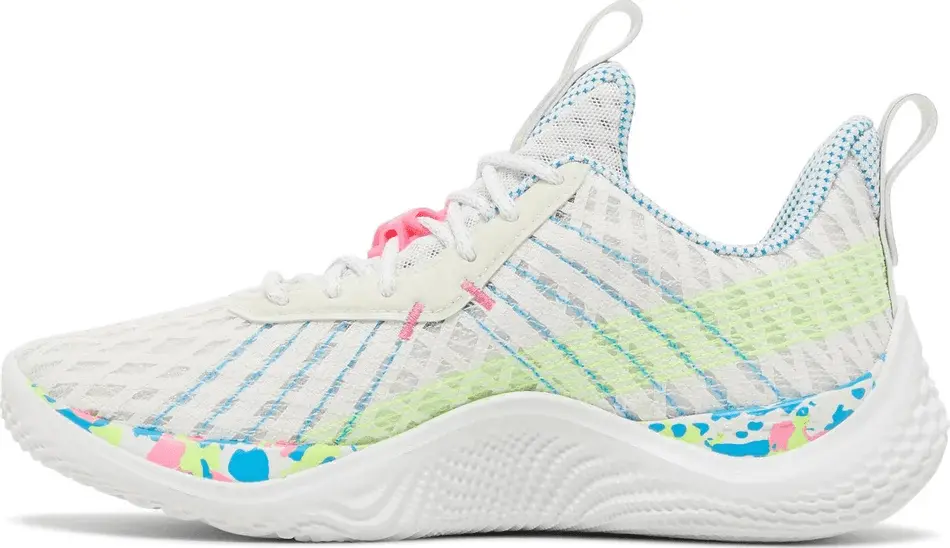 Giày Under Armour Curry Flow 10 GS 'Splash Party' 3026293-100 - Ảnh 5