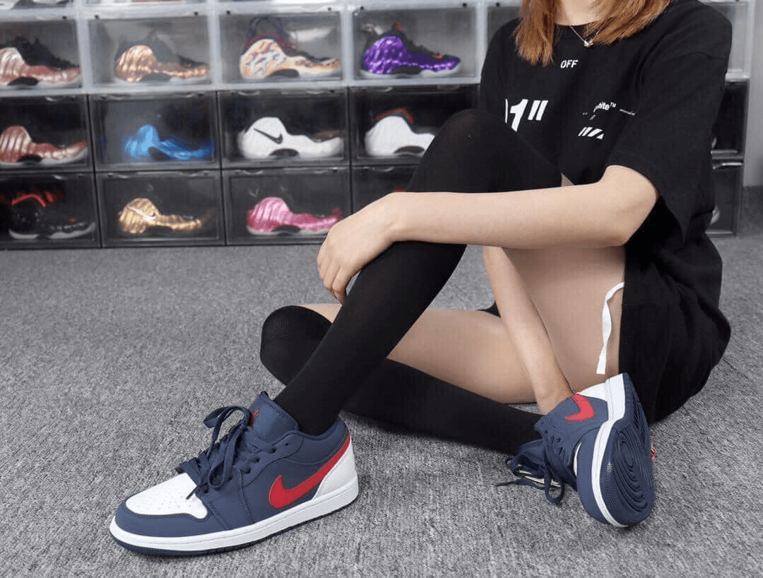 Giày Nike Air Jordan 1 Low USA CZ8454-400 - Ảnh 4